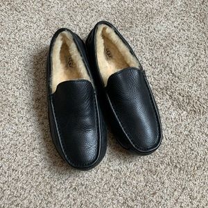 Men's Leather Ugg Slippers